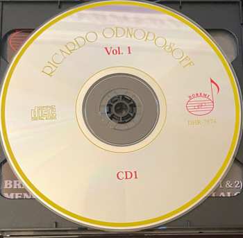 6CD/Box Set Ricardo Odnoposoff: Vol.1 . Violin Concertos And Showpieces