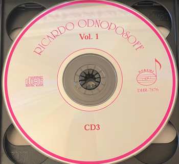 6CD/Box Set Ricardo Odnoposoff: Vol.1 . Violin Concertos And Showpieces