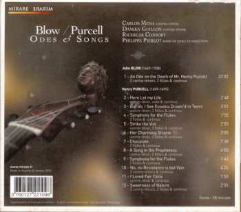 CD Carlos Mena: Odes & Songs - Blow / Purcell