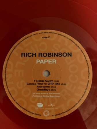 2LP Rich Robinson: Paper LTD | CLR