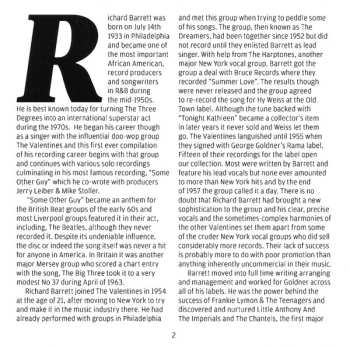 CD Richard Barrett: The Richard Barrett Story: Searching For A Hit 1954-1962