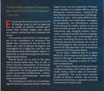 CD Richard Carrick: Lanterne