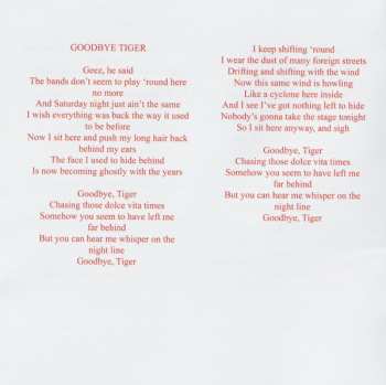 CD Richard Clapton: Goodbye Tiger