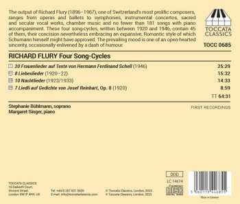 CD Richard Flury: Four Song-Cycles