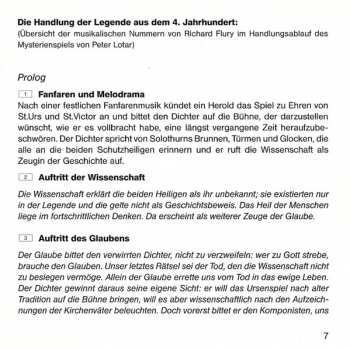 CD Richard Flury: St. Urs Und St. Victor - Hanneles Himmelfahrt