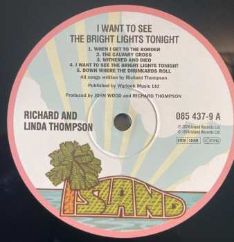 LP Richard & Linda Thompson: I Want To See The Bright Lights Tonight