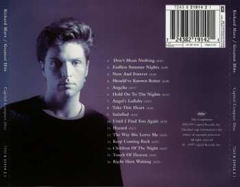 CD Richard Marx: Greatest Hits