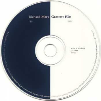 CD Richard Marx: Greatest Hits