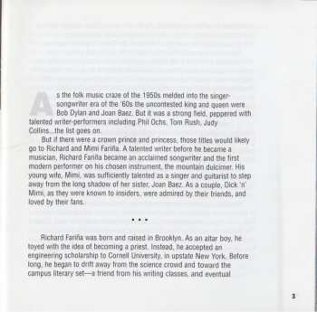 3CD Richard & Mimi Farina: The Complete Vanguard  Recordings