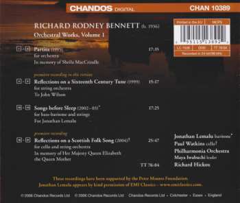 CD Philharmonia Orchestra: Orchestral Works, Vol. 1