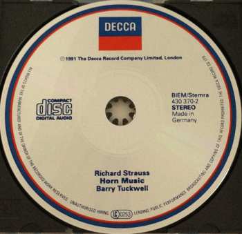 CD Vladimir Ashkenazy: Horn Concertos