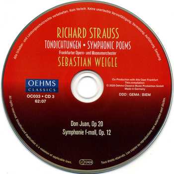 6CD/Box Set Richard Strauss: Tondichtungen • Symphonic Poems
