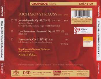 SACD Richard Strauss: Josephslegende (Complete Ballet), Love Scene From 'Feuersnot', Festmarsch