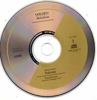 2CD Richard Strauss: Salome - Festival D'Orange, 1974
