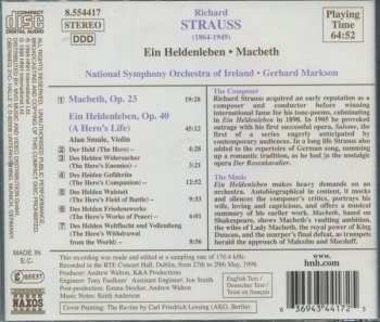 CD Richard Strauss: Ein Heldenleben ● Macbeth