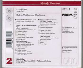 2CD Richard Strauss: Music For Wind Ensemble (Complete)