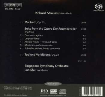 SACD Richard Strauss: Rosenkavalier Suite And Other Works