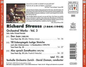 CD Richard Strauss: Orchestra Works · Vol. 3