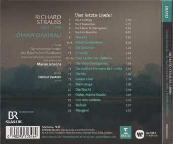 CD Richard Strauss: Vier Letzte Lieder / Lieder DIGI