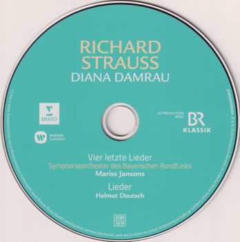 CD Richard Strauss: Vier Letzte Lieder / Lieder DIGI