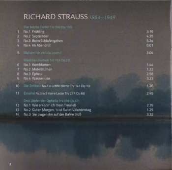 CD Richard Strauss: Vier Letzte Lieder / Lieder DIGI
