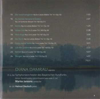 CD Richard Strauss: Vier Letzte Lieder / Lieder DIGI