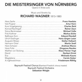 4CD/Box Set Richard Wagner: Die Meistersinger Von Nürnberg
