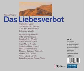 3CD/Box Set Richard Wagner: Das Liebesverbot