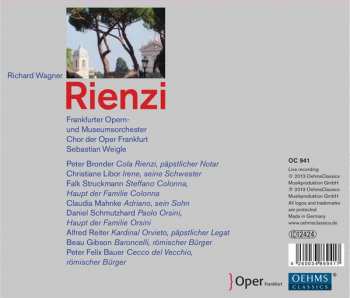 3CD/Box Set Richard Wagner: Rienzi