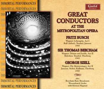 3CD Sir Thomas Beecham: Great Conductors At The Metropolitan Opera