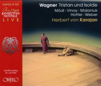 3CD/Box Set Herbert von Karajan: Tristan Und Isolde : Live Recording 23. Juli 1952