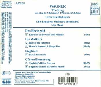 CD Richard Wagner: The Ring (Orchestral Hightlights)