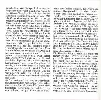 CD Georges Prêtre: Wesendonk-Lieder / Orchesterstücker / Das Liebesverbot / Tannhäuser / Götterdämmerung