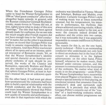 CD Georges Prêtre: Wesendonk-Lieder / Orchesterstücker / Das Liebesverbot / Tannhäuser / Götterdämmerung