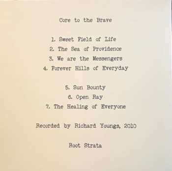 LP Richard Youngs: Core To The Brave