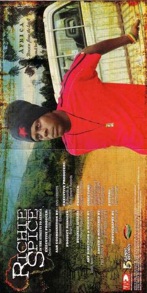 CD/DVD Richie Spice: In The Streets To Africa LTD