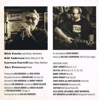 CD Rick Estrin And The Nightcats: Groovin' In Greaseland