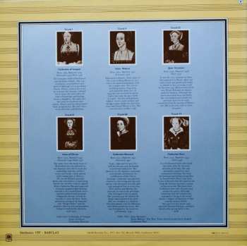 LP Rick Wakeman: The Six Wives Of Henry VIII