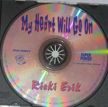 CD Ricki Erik: My Heart Will Go On