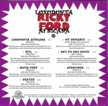 CD Ricky Ford: Loxodonta Africana 