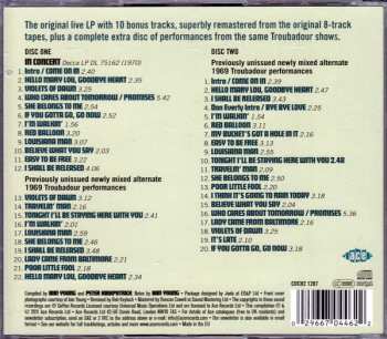 2CD Ricky Nelson: Rick Nelson In Concert - The Troubadour, 1969