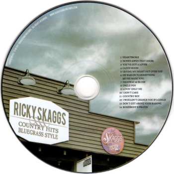 CD Ricky Skaggs: Country Hits Bluegrass Style
