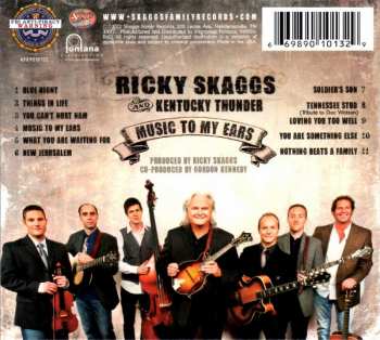 CD Ricky Skaggs & Kentucky Thunder: Music To My Ears