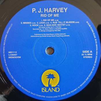 LP PJ Harvey: Rid Of Me