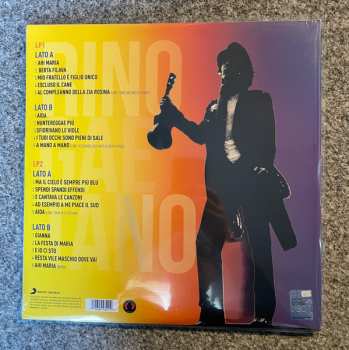 2LP Rino Gaetano: Ahi Maria 40th - La Raccolta Definitiva Di Rino Gaetano CLR | LTD