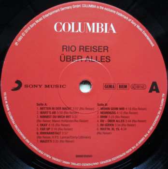 LP Rio Reiser: Über Alles