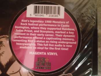 LP Riot: Live At Donington 1980 LTD