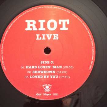 2LP Riot: Restless Breed / Live