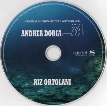 CD Riz Ortolani: Andrea Doria-74 (Original Motion Picture Soundtrack) LTD