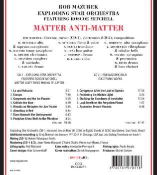2CD Rob Mazurek: Matter Anti-Matter